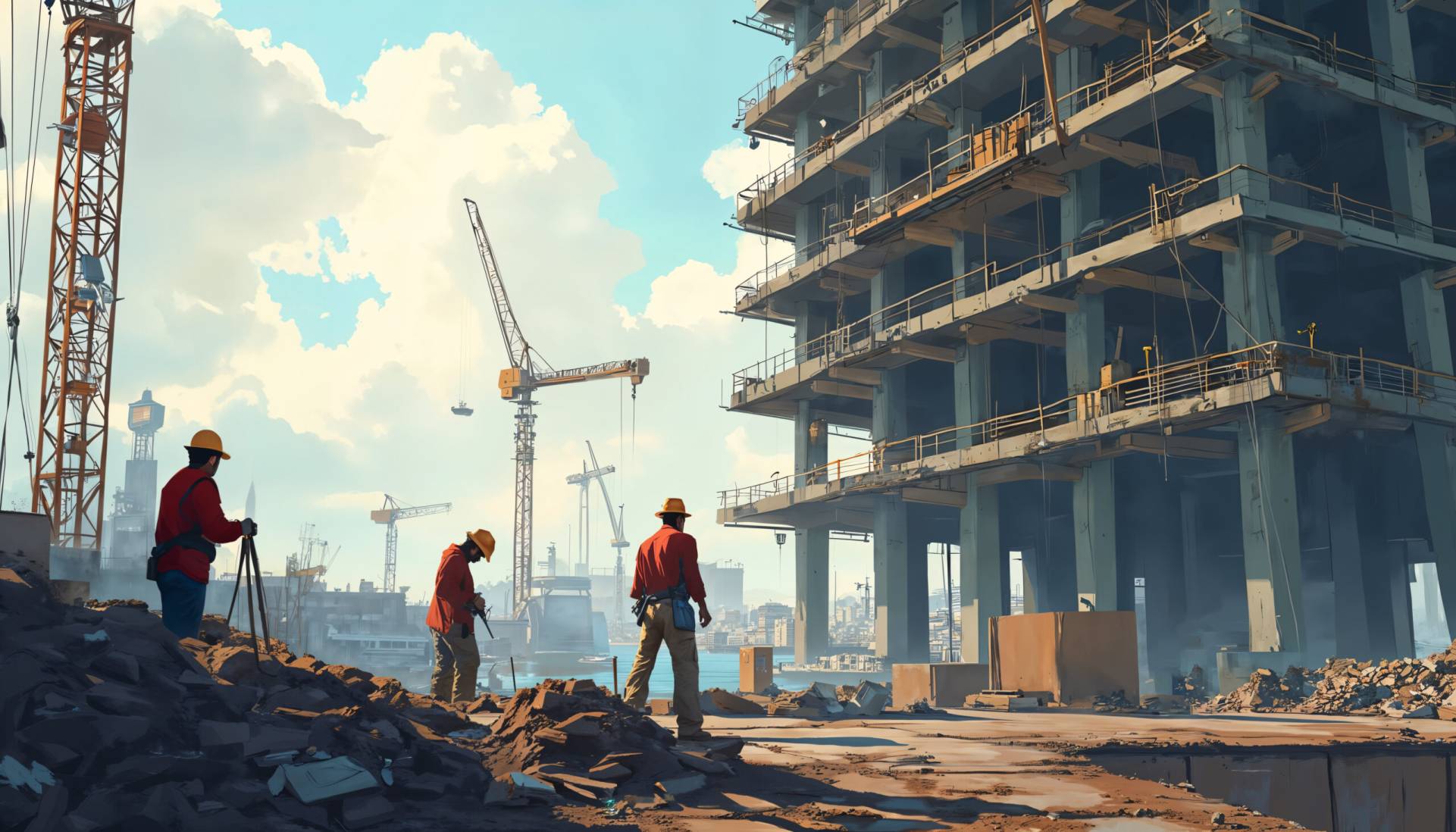 Illustration Construction Site Scaled